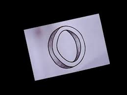 How To Draw Latter O In 3d Letter O In 3d Pencil Shaded 3d Letter Youtube 3d Letters Pencil Shading Letter O