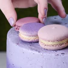 2 Hacks One Amazing Ombre Blueberry Cake Video Recipe Video With Videos Blueberry Cake Dessert Recipes Birthday Food