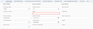 Lesen sie die bankinformation, das fachmagazin der die bankinformation (kurz: Bank Account Management In Sap S 4 Hana A Master Data Perspective Sap Blogs
