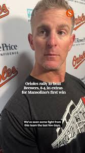 Despite blowing leads of 1-0, 3-2 and 4-3, Baltimore showed the kind of  fight that had been largely absent throughout its eight-game losing streak  to keep coming back and beat the Milwaukee Brewers, ...