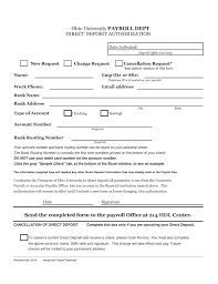 Direct Deposit Form | Project Management | Pinterest | Template and ...