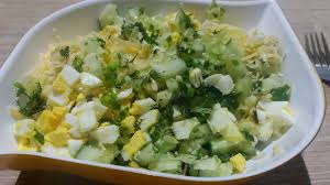 Resep ini vegetarian, vegan, dan bebas gluten (tapi hanya jika anda memakannya sebagai salad dan bukan sebagai sandwich, tentu saja, atau anda. Salad Dengan Timun Dan Telur 7 Resipi Lazat