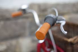 Echtledergriffe In Farbe Honig Retro Fahrrad Fahrrad Leder