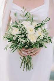 According to the brides american wedding survey, the average wedding ring pair cost $1,610. White And Greenery Elegant Wedding Bouquet Simple Bridal Bouquets Small Wedding Bouquets Elegant Wedding Bouquets