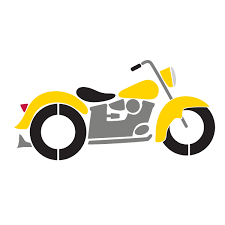 Motorcycle Stencil Stencil Painting Mural Stencil Painting For Kids