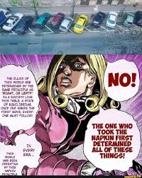 Schau dir unsere auswahl an funny valentine jojo an, um die tollsten einzigartigen oder spezialgefertigten, handgemachten stücke aus unseren shops zu finden. The One Who Took Tiie Hapkin First Ifunny Jojo Bizzare Adventure Jojo S Bizarre Adventure Jojo Bizarre