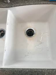 White granite composite sink stain remover. Any Way To Clean White Granite Composite Sink Without Bleach Cleaningtips