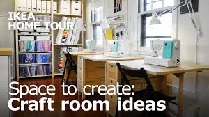An attic turned artist's studio 11 photos. 14 Fresh Ideas To Plan And Organize Your Craft Room Ikea Hackers