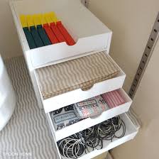 100均セリアのa5引き出しボックス ラックの収納ブログ画像 収納 アイデア インテリア 収納 収納