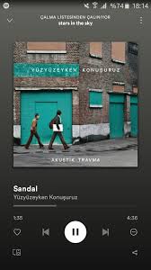 Yuzyuzeyken Konusuruz Sandal 2020 Sarkilar Travma Muzik