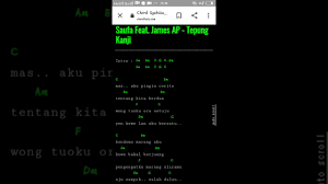 A dm g tak pernah ku terfikir. 40 Chord Lagu Tepung Kanji Chordtela Images