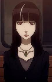 For example, animal characters with black fur or feathers in real life, like black cats and crows, appear dark grey in cartoons. Black Haired Woman Anime Planet