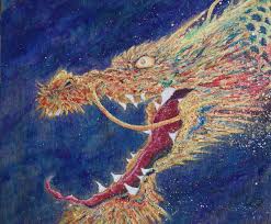 龍 の 絵 画家