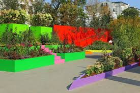 Studio Fink Matthew Childs Design Collaborated On Temporary Landscape Play Installation In Moscow Landscape Design Landscape Architecture Landscape