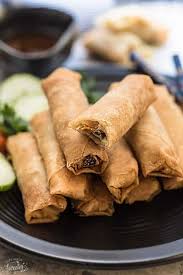 Maybe you would like to learn more about one of these? Authentic Chinese Spring Rolls Egg Rolls Baked Deep Fried Air Fryer