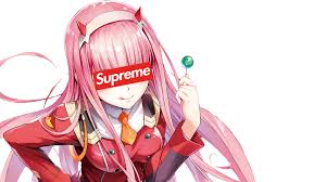 Anime, anime girls, zero two (darling in the franxx), sky, low angle view. Wallpaper At Bronx 1920x1080 Re Zero Zero Two Wallpaper Pc