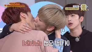 Funny Up10tion Paper Kissing Game Kpop Kiss Idol Tv Kissing Games