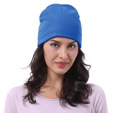 Couver Unisex 12 inch Knit Acrylic Warm Winter Beanie Hat with Pom Pom  (Heather Purple) , 1 Piece