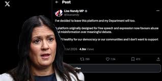 Lisa Nandy, the UK's culture secretary has quit X over concerns about "abuse and misinformation" on Elon Musk's social media platform. Read more below.