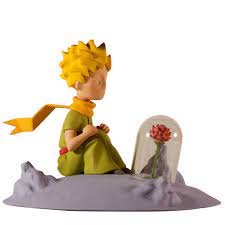 Accompagné de son fidèle renard, le petit prince tente de sauver l'univers des mauvaises intentions du serpent et de retourner au plus vite. Figurines Le Petit Prince Et La Rose Sur La Lune Fariboles Par Fariboles