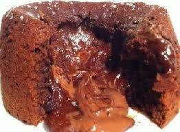 Tortino Con Cuore Di Nutella Idee Alimentari Tortino Ricette