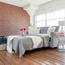 Just few seconds the love seat sofa can be altered into a twin size sleeper, serving as an extra bed. Sleeper Sofas For Small Spaces Joybird