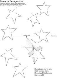 One Point Perspective Stars Art Lessons One Point Perspective Perspective Art