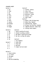 Sjkt teluk merbau, 43950 sungai pelek, selangormonthly assesmentyear 3march 2015. Year 3 Monthly Test 1 Kssr Unit 1 Unit 3