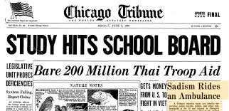 If it's not listed here, then it's not happening! Chicago Tribune Goes Undercover For Stunning Expose The Pulitzer Prizes