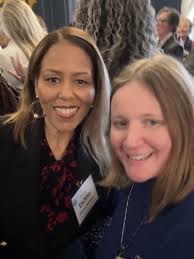 It was wonderful to see you at the Women's History Month celebration today! 