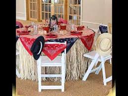 Too often when you're looking for western party ideas, all you find are boots and cowboy hats. Western Party Decorations Youtube
