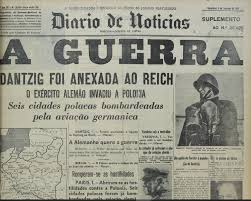 Cale n d á rio histó rico. O Dia Em Que Comecou A Ii Guerra Mundial