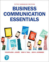 Business Communication Essentials Fifth Canadian Edition 5th Edition Pearson