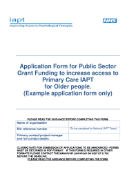 Tell the truth the minister of internal affairs will consider the information you give in the application form. Fillable Online Iapt Nhs Draft Older People Application Form Iapt Iapt Nhs Fax Email Print Pdffiller
