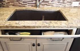Check spelling or type a new query. Cream Kitchen With Contrasting Dark Island With Quartz Countertop Transitional Kitchen Cleveland By Cabinet S Top Houzz