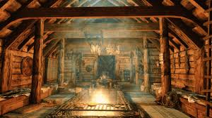 Pin By Joshua Russert On Dream Home Viking House Vikings Skyrim