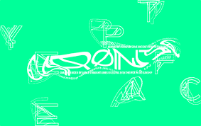 Chronic Typeface Free By Noem9 Studio Via Behance Hipster Design Geometric Font Fashion Logo Branding