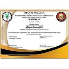 Sertifikat ini bukan dari salah satu kegiatan osis kami tapi ini cuma sekedar contoh dan nanti teksnya bisa kalian ganti sesuai dengan kebutuhan. Harga Piagam Penghargaan Sertifikat Terbaru Agustus 2021 Biggo Indonesia