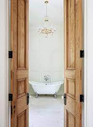 Shop prehung interior french doors. Bathroom Traditional Bathroom Design Ideas Bathroom Traditionalbathroom Wood Doors Interior Narrow French Doors Interior Barn Doors