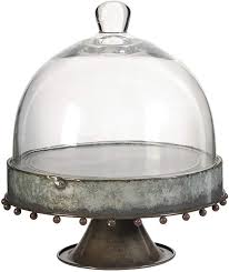Maybe you would like to learn more about one of these? Glass Cloche Dome W Pedestal Stand 21 6cm X24 1cm By Fantasticdecor Shop Online For Kitchen In Fiji