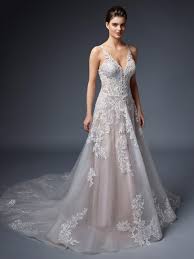 Save big on your contemporary wedding dress and look fabulous while doing it. Wedding Dresses With Modern Silhouettes The Elysee Collection Enzoani Elysee