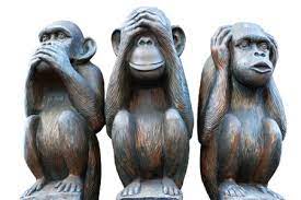 No Speak No See No Hear The Tragedy Of Hamlet S Life Is Caused By Secrets And Distrust In The Present World And The Three Wise Monkeys Wise Monkeys Ancient