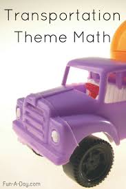 Transportation Math Printables Perfect For A Transportation Theme Fun A Day Transportation Preschool Transportation Theme Preschool Preschool Transportation Theme Math