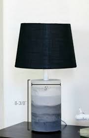 Of course there are some steps must be noted to achieve good results. How To Make An Ombre Concrete Lamp Concrete Lamp Lamp Make A Lamp