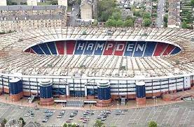 The park features a plaza, picnic area, gardens, bike repair station, solar charging station, and a public art piece titled 'divan' by zoran mojsilov. Hampden Park Glasgow Stadium Seating Capacity Football