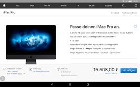 Save up to 15% on a refurbished imac pro. Imac Pro Kostet In Deutschland Bis Zu 15 508 Euro