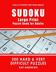 Here are two puzzles using materials you may have already laying around; 200 Hard Difficult Large Print Sudoku Puzzles