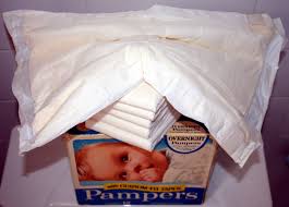 Plastic Diapers Back In The Day Were Almost As Bulky As A Cloth Diaper With Rubber Pants Pampers Diapers Pampers Baby Diapers