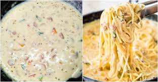 Masuk semua dalam kuali dah jadi. Cara Buat Sos Spaghetti Carbonara Homemade Sekali Buat Dapat Sekuali Ilhamresipi