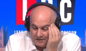 Iain Dale has head in hands after 'unbelievable' and sexist text from LBC  listener